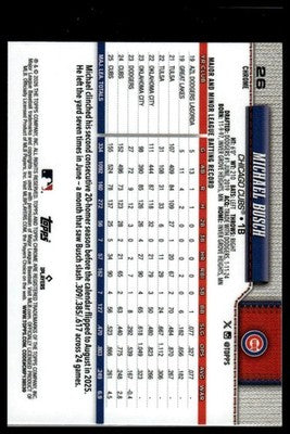 2026 Topps Chrome #26 Michael Busch