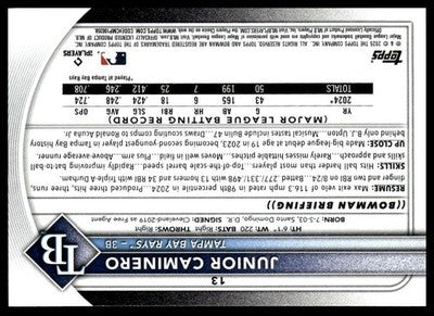 2022 Bowman Draft #BD-14 Carson Williams