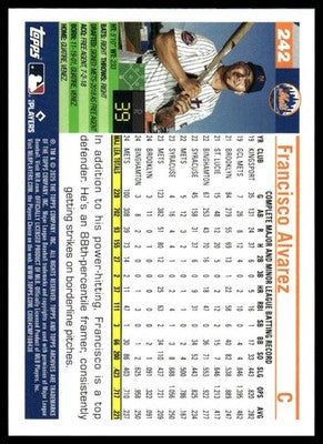 2025 Topps Archives #242 Francisco Alvarez