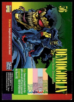 1993 SkyBox Marvel Universe #56 Demogoblin