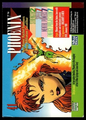 1993 SkyBox Marvel Universe #41 Phoenix