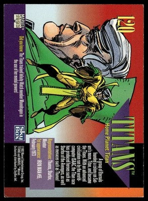 1993 SkyBox Marvel Universe #120 Titans
