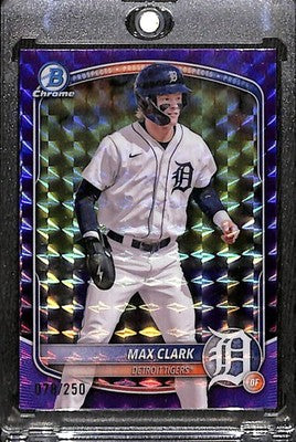 2025 Bowman #BP-24 Max Clark Prospects Purple #/250