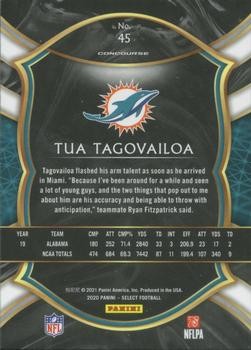 2020 Panini Select #45 Tua Tagovailoa