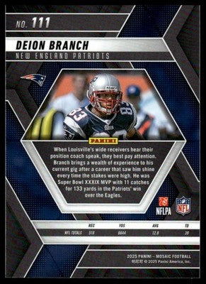 2025 Panini Mosaic #119 DeVonta Smith