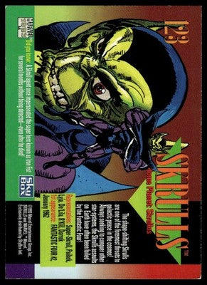 1993 SkyBox Marvel Universe #123 Skrulls