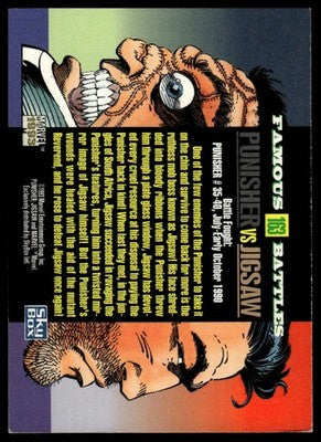 1993 SkyBox Marvel Universe #163 Punisher / Jigsaw