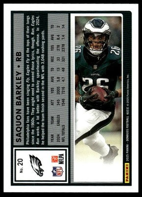 2025 Donruss #20 Saquon Barkley