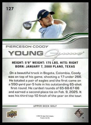 2026 Upper Deck #127 Pierceson Coody