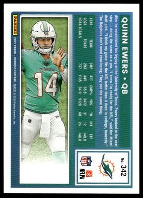 2025 Donruss #342 Quinn Ewers