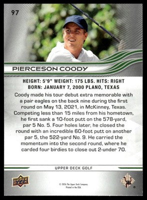 2026 Upper Deck #97 Pierceson Coody
