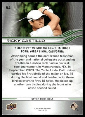 2026 Upper Deck #84 Ricky Castillo