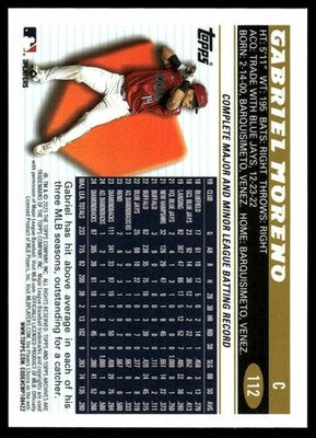 2025 Topps Archives #112 Gabriel Moreno