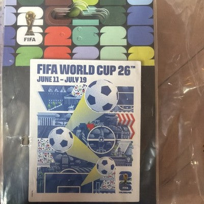 FIFA 2026 World Cup Logo Poster Magnet Philadelphia