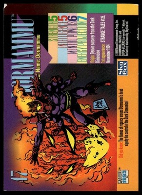 1993 SkyBox Marvel Universe #47 Dormammu