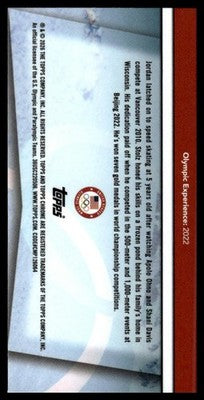 2026 Topps Chrome U.S. Winter Olympic Hopefuls #24 Jordan Stolz
