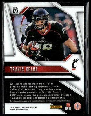 2025 Panini Prizm Draft Picks #173 Travis Kelce Prizms Silver