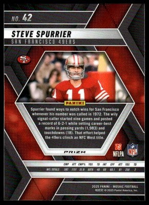 2025 Panini Mosaic #42 Steve Spurrier Mosaic