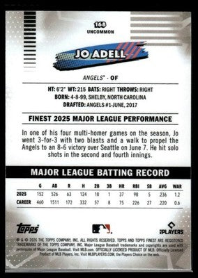2026 Finest #168 Jo Adell