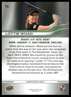 2026 Upper Deck #76 Lottie Woad