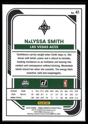 2026 Donruss WNBA #41 NaLyssa Smith Holo