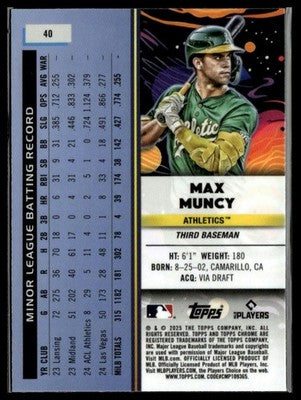 2025 Topps Chrome Cosmic #40 Max Muncy