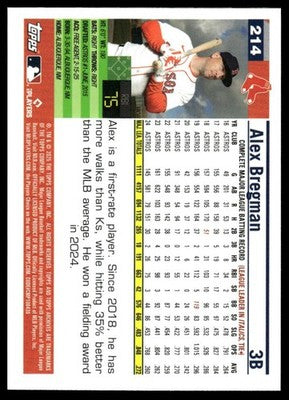 2025 Topps Archives #214 Alex Bregman