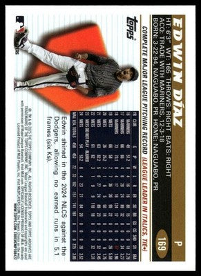 2025 Topps Archives #169 Edwin Díaz