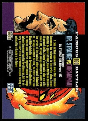 1993 SkyBox Marvel Universe #160 Dr. Strange vs Dormammu