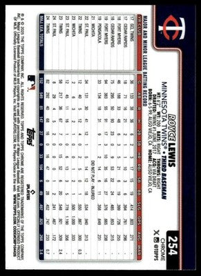 2025 Topps Chrome Logofractor Edition #254 Royce Lewis