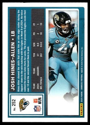 2025 Donruss #252 Josh Hines-Allen