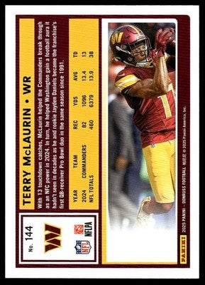 2025 Donruss #144 Terry McLaurin