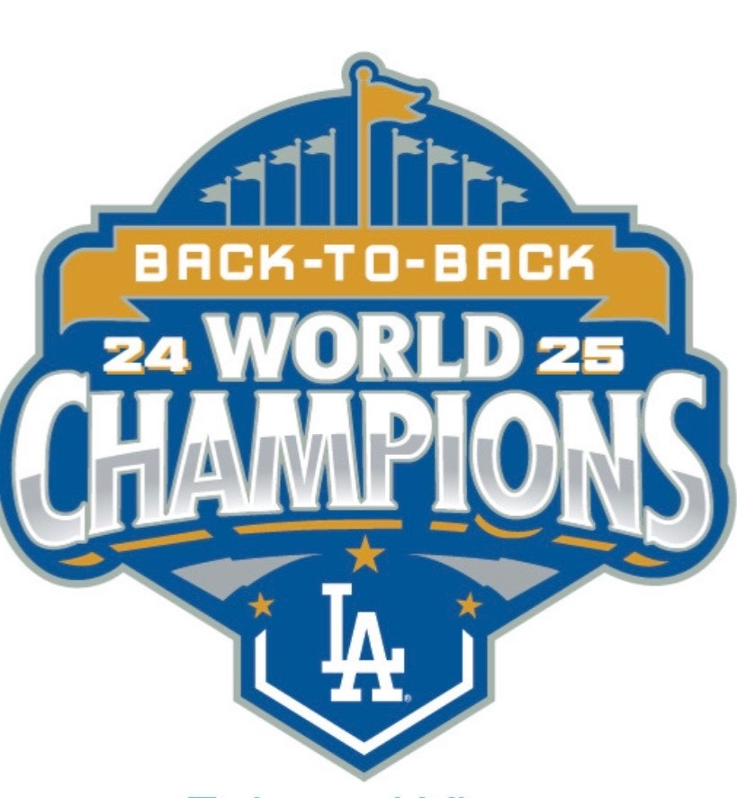 Los Angeles Dodgers World Series Champions Pin 2024 2025 2026 Opening Day