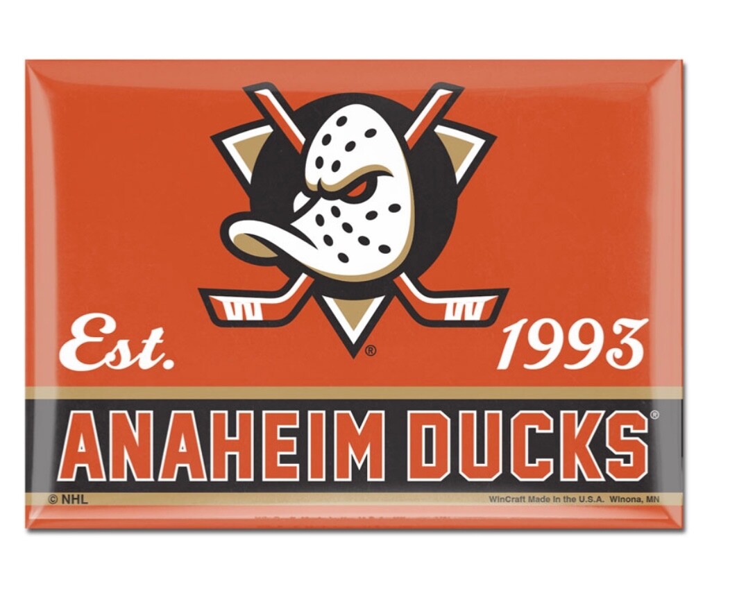 NHL Anaheim Ducks Logo Magnet