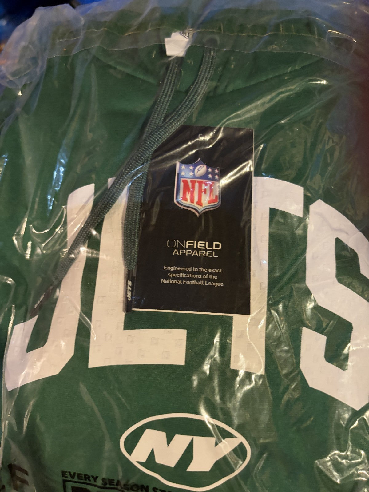 Nike New York Jets Sideline Hoodie Pullover Sweatshirt