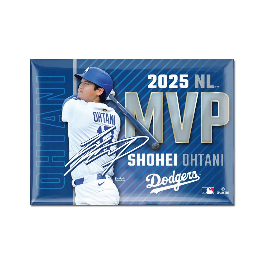 2025 MLB NL MVP Shohei Ohtani Collector Magnet Los Angeles Dodgers World Series