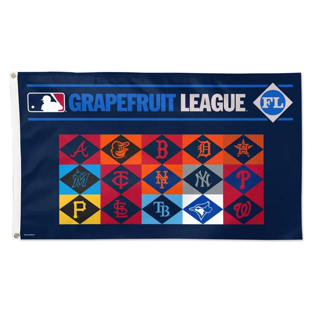 2026 MLB Spring Training Grapefruit League 3x5 Flag Mets Yankees Blue Jays Phill