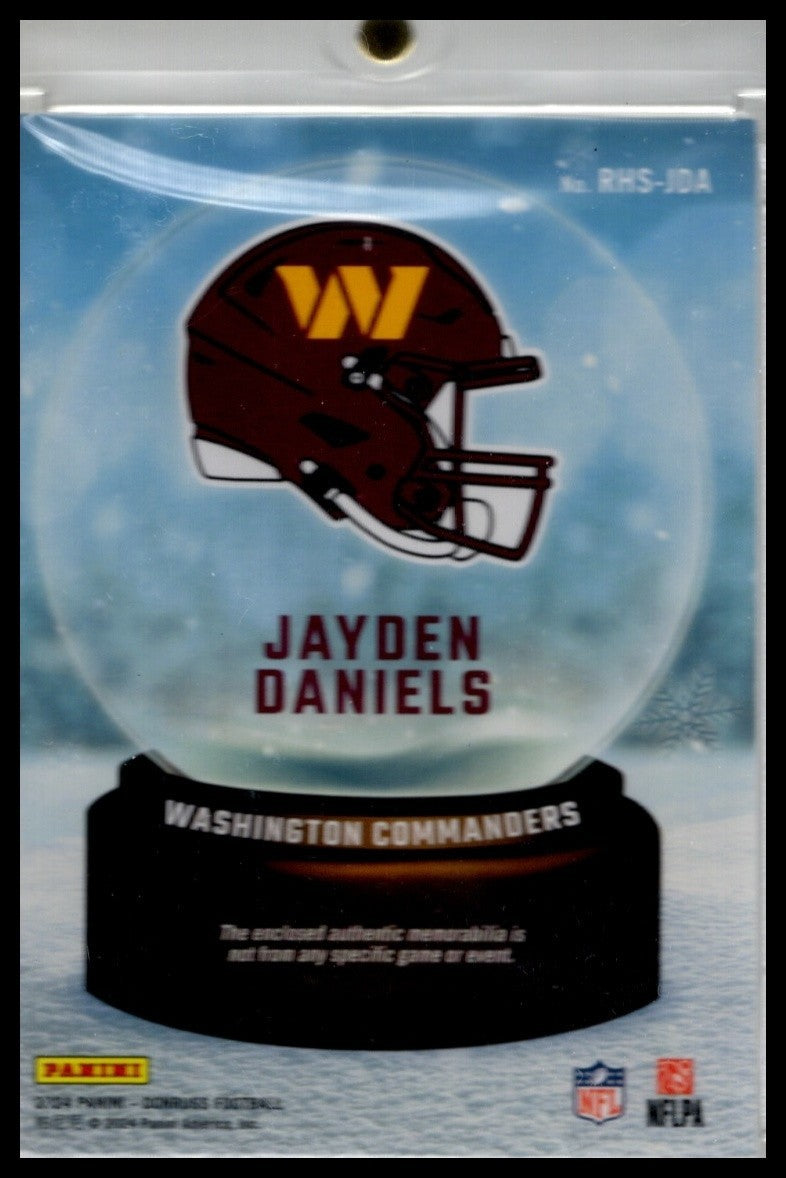 2024 Panini Donruss - Rookie Holiday Sweaters Jayden Daniels #RHS-JDA (MEM, RC)