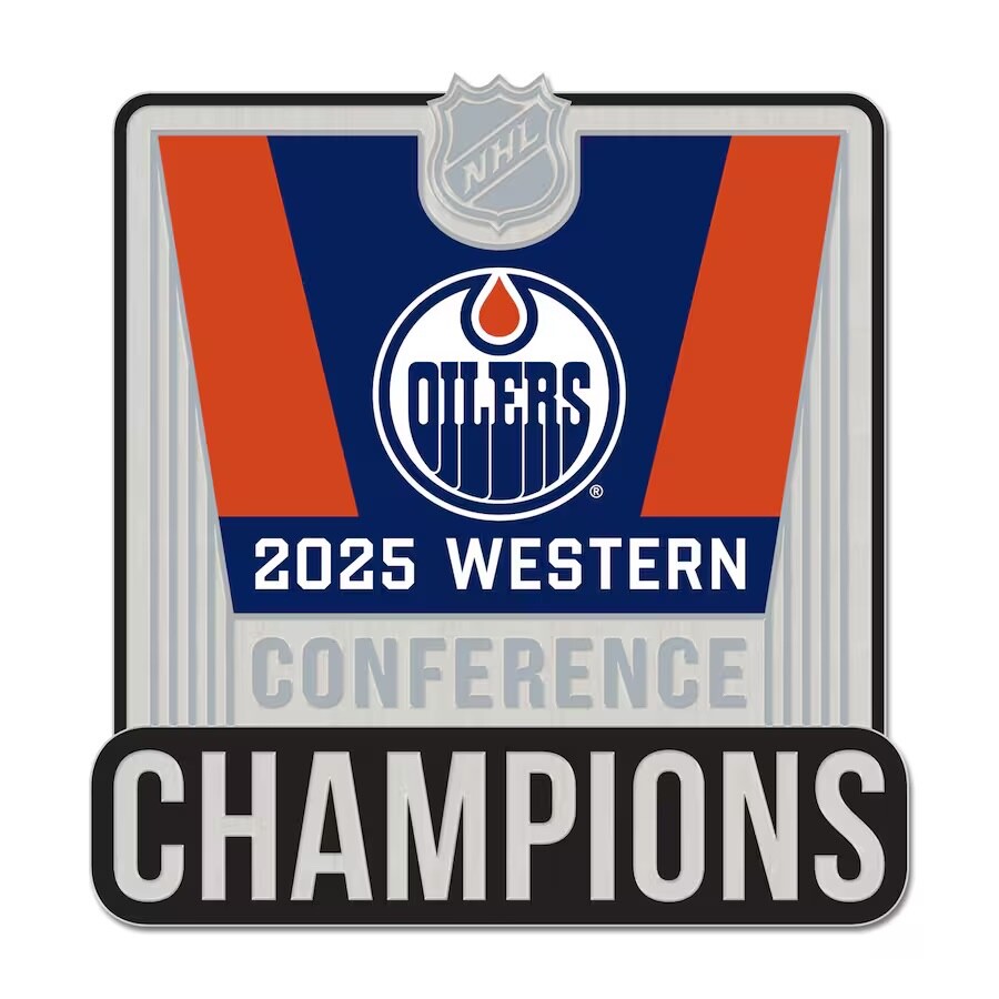 Edmonton Oilers 2025 Western Conference Champions Stanley Cup Finals Pin