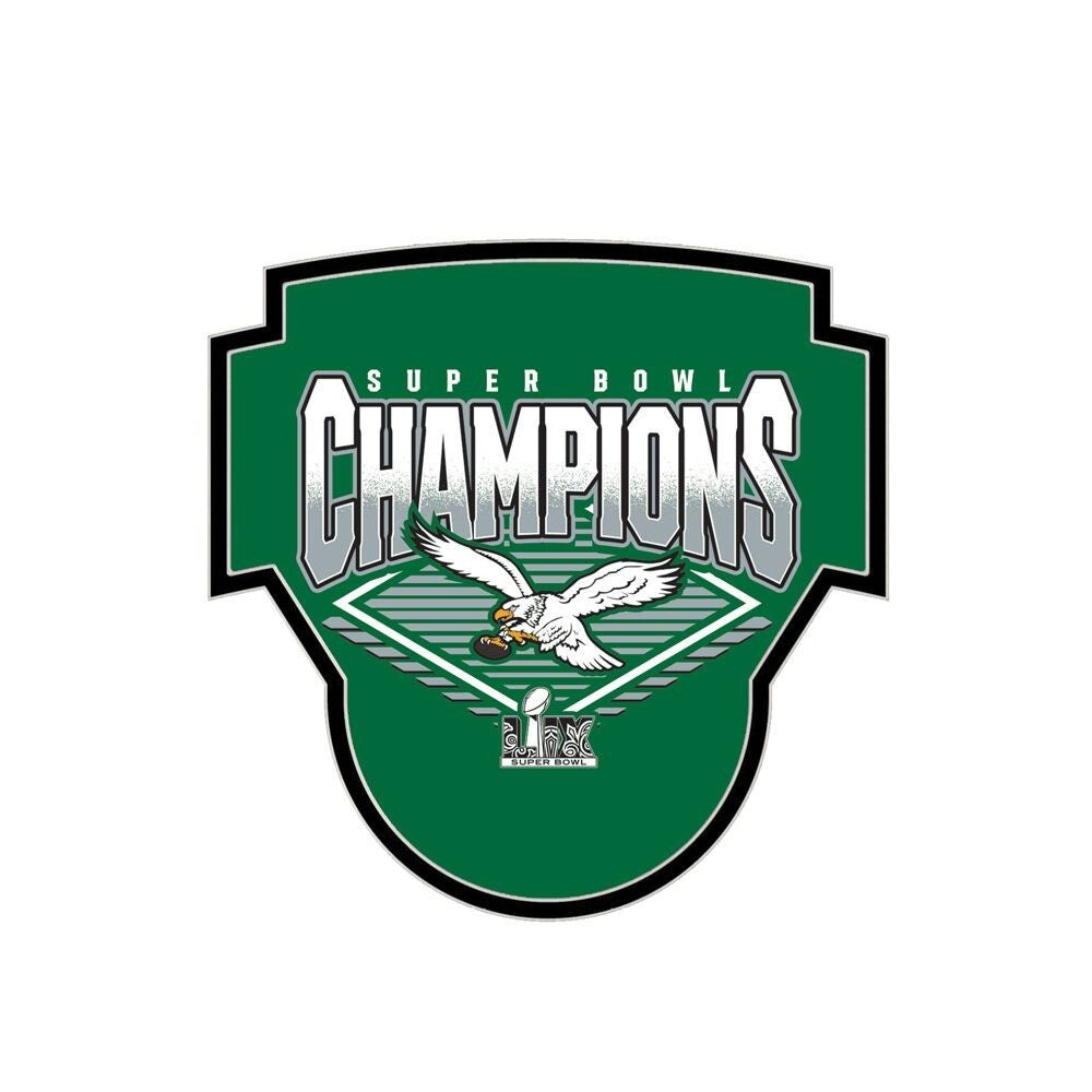 Philadelphia Eagles 2025 Super Bowl LIX 59 Champions Pin PRESALE