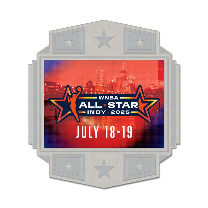 2025 WNBA All Star Game Logo Pin Caitlin Clark Indiana