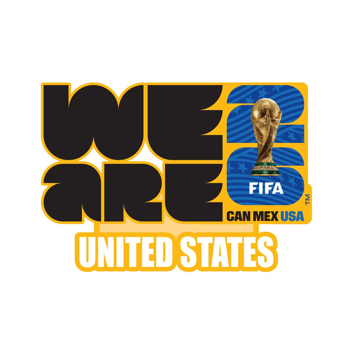 FIFA 2026 World Cup Logo Pin USA United States Canada Mexico