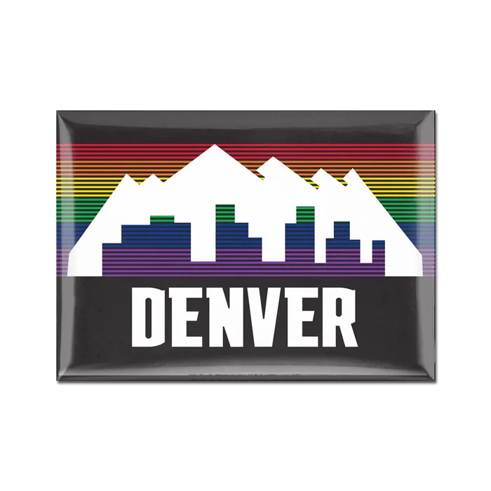 NBA CITY EDITION 2025-2026 DENVER NUGGETS MAGNET