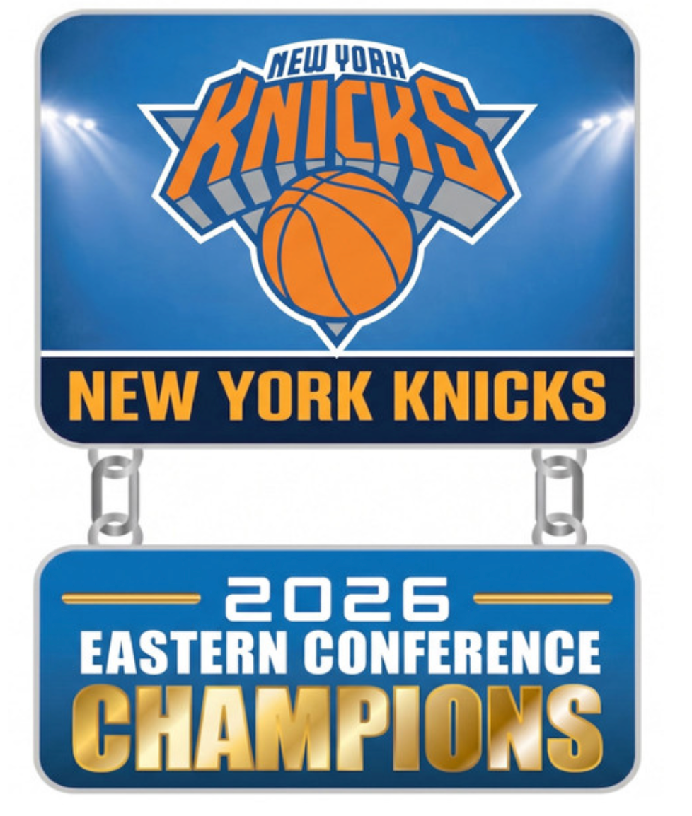 2026 New York Knicks Eastern Conference Champions Collector Pin V3 NBA Finals