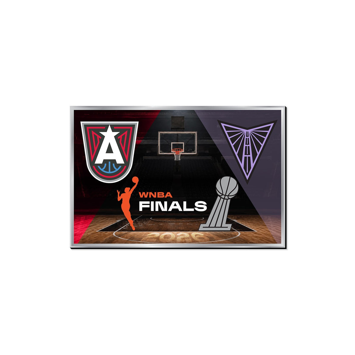 2026 WNBA Finals Atlanta Dream vs Golden State Valkyries Dueling Magnet