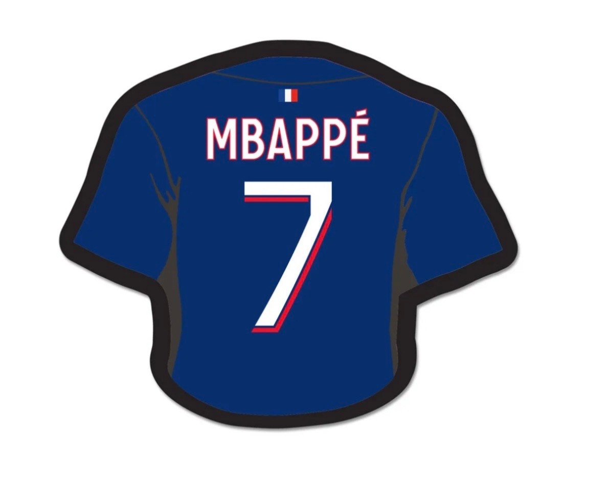mbappe psg jersey pin