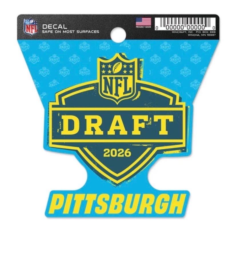 2026 NFL Draft Pittsburgh Decal Fernando Mendoza