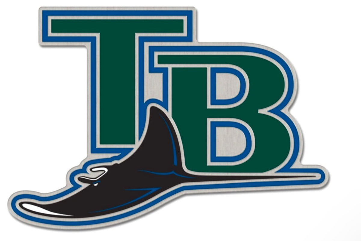 MLB Tampa Bay Rays Logo Pin