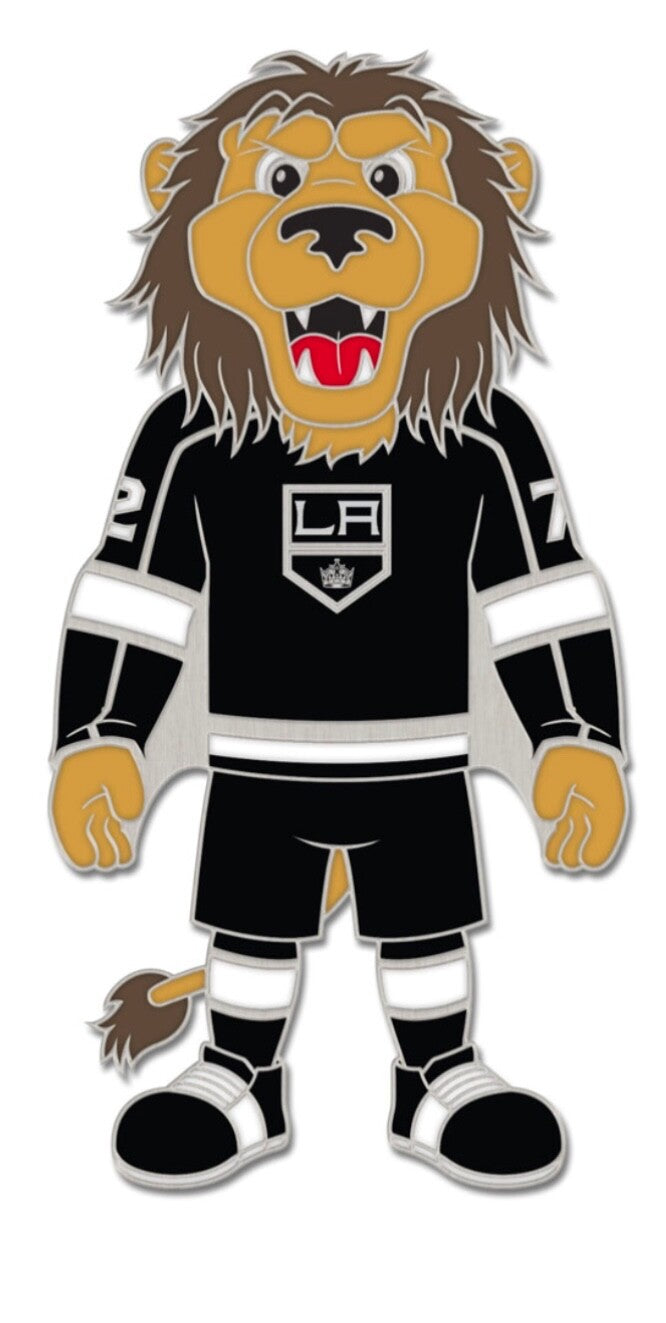 NHL Los Angels LA Kings Mascot Pin