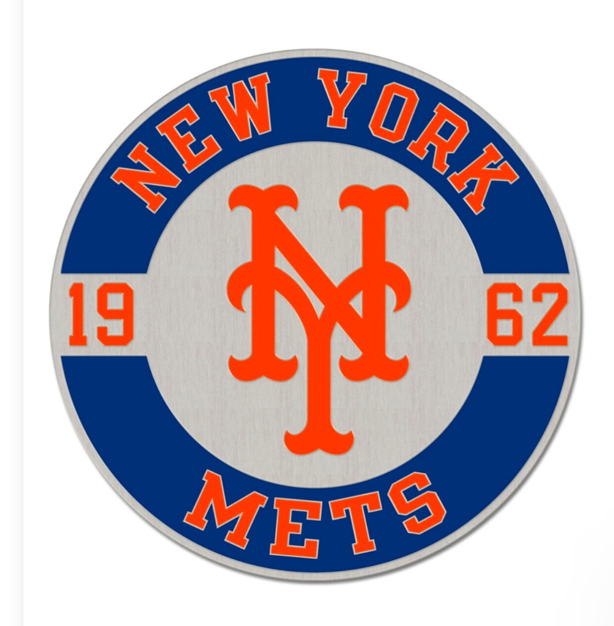 MLB New York Mets Logo Pin